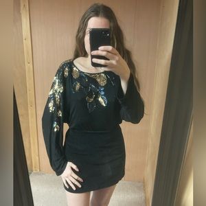 Vintage 80’s Sequin Holiday Formal Top